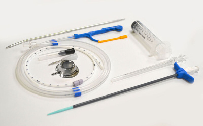 Система для венозно-артериального доступа c портом эллипсовидным PORT TI (титановым) с катетером 8 F и набором для установки купить оптом в Твери