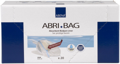 Abri-Bag Гигиенические впитывающие пакеты для судна 60x39 см купить оптом в Твери