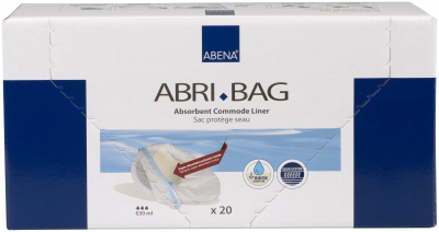 Abri-Bag Гигиенические впитывающие пакеты для туалета 51,5x39 см купить оптом в Твери