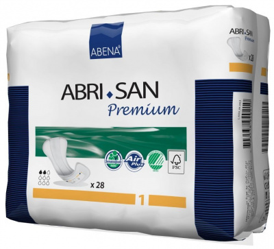 Урологические прокладки Abri-San Premium 1, 200 мл купить оптом в Твери
