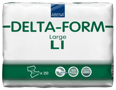 Delta-Form Подгузники для взрослых L1 купить оптом в Твери
